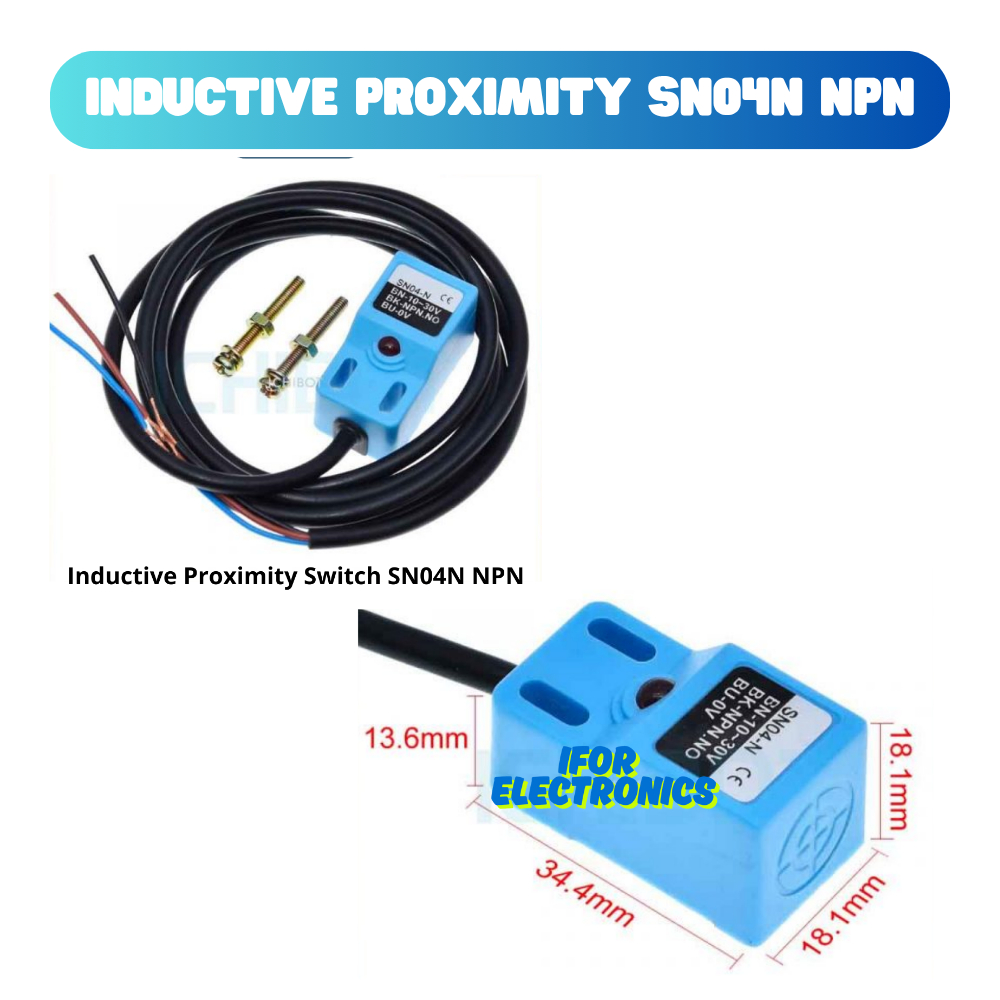 โลหะ PROXIMITY SENSOR INDEPENDENT DETECTOR โลหะ DETECTION SN04-N SN04N