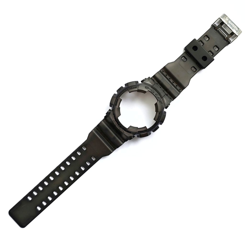 STRAP BESEL BESEL GSHOCK GA 100 GD 100 GA 110 GD 110 GA 120 140 GD 120 GAX 100 JELLY DOFF MATTE สีดํ