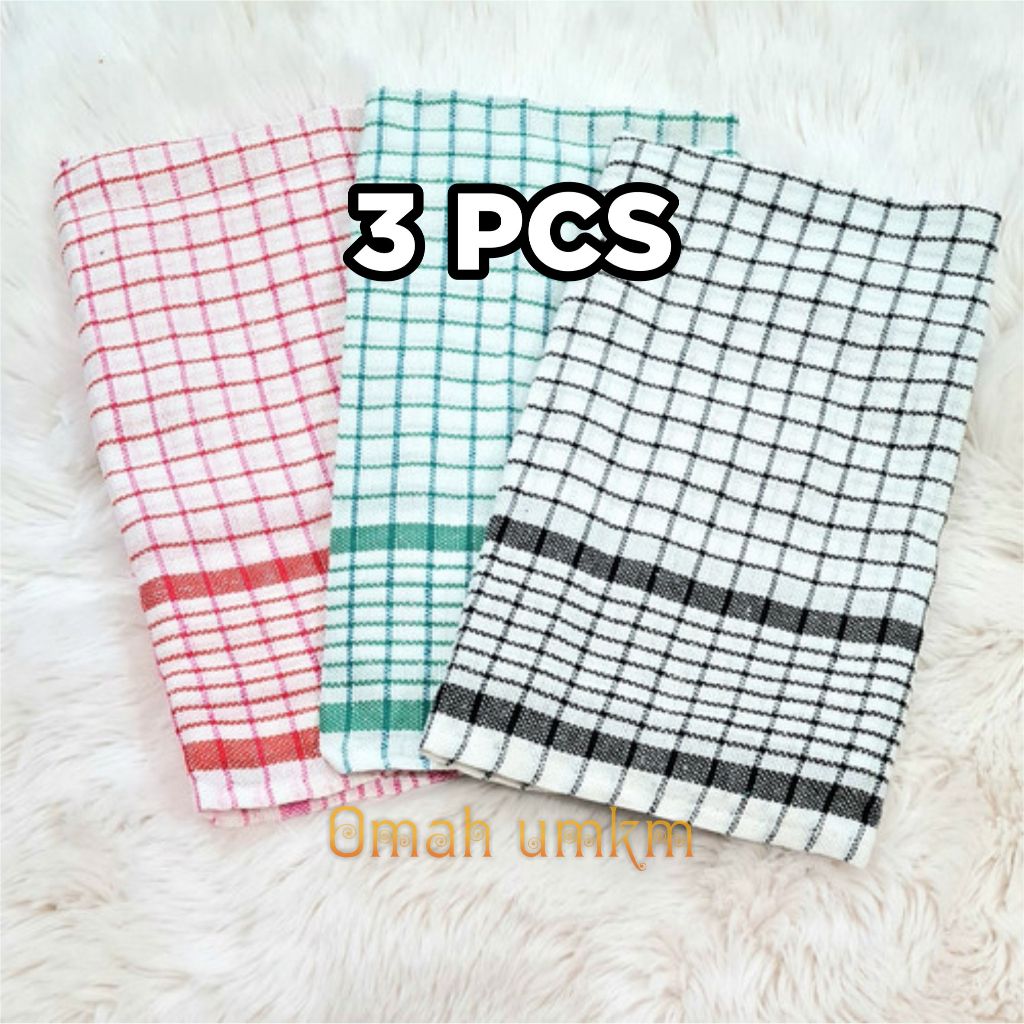 3 ชิ้น - WHITE NAPKINS - WHOLESALE KITCHEN TABLE NAPKINS