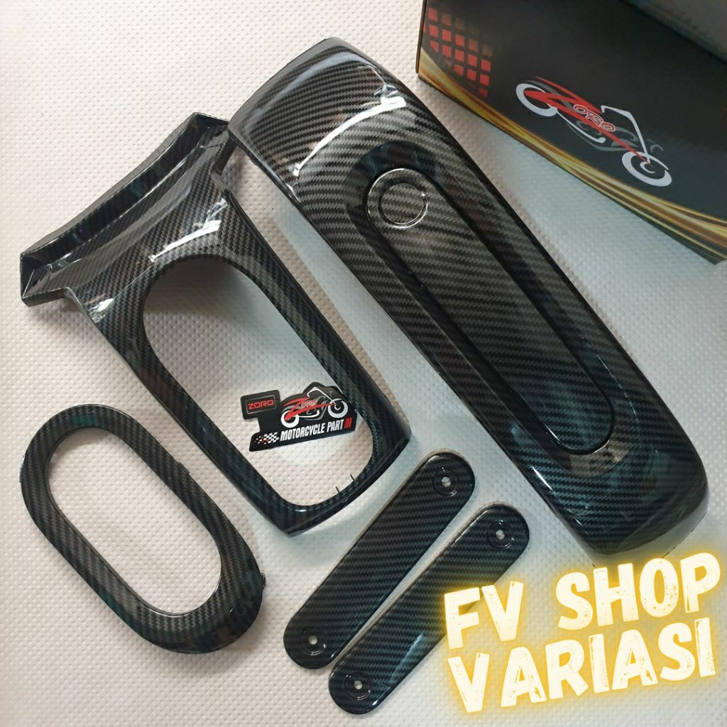 Fazzio carbon tie Cover / speedo / body list / ด้านหลัง ducktail stop fazzio carbon wtp จุ่ม ZORO นําเข้า