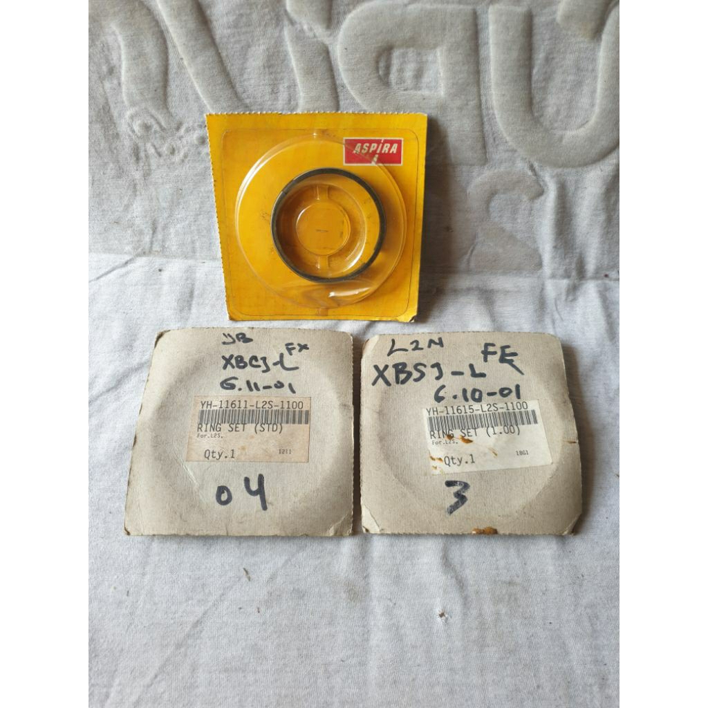 แหวนลูกสูบ Seher L2Sn L2Super Os Oversize Zero Std 100 Aspira Rare