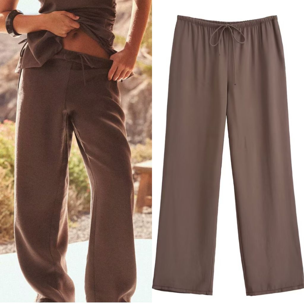Coffee Leisure Pants 77702 (DA)
