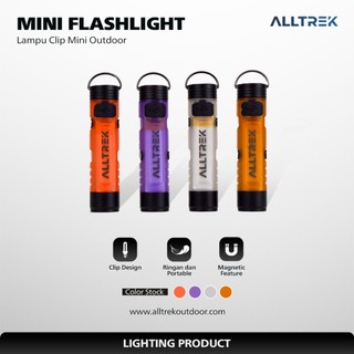ALLTREK Lampu Mini Clip MINI FLASH LIGHT Mini Clip Flash Light Outdoor