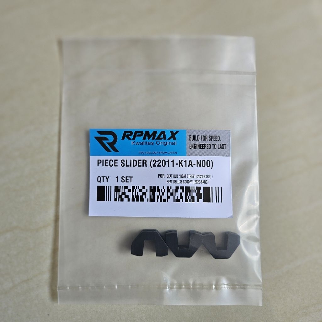 (RPMAX) สไลด์พลาสติก BEAT (K1A) BEAT STREET-BEAT DELUXE-SCOOPY K2F-GENIO