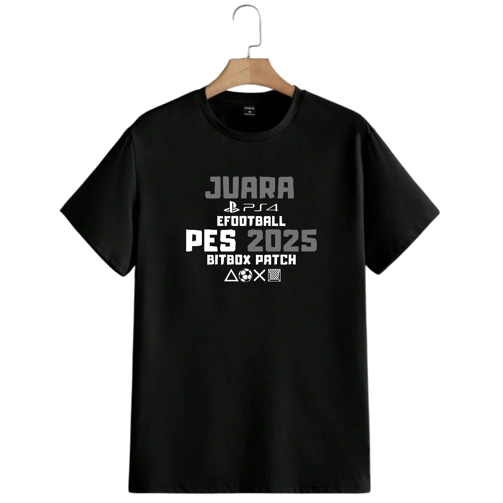 เสื้อยืด Pes 2025 ps4 eฟุตบอลแชมป์
