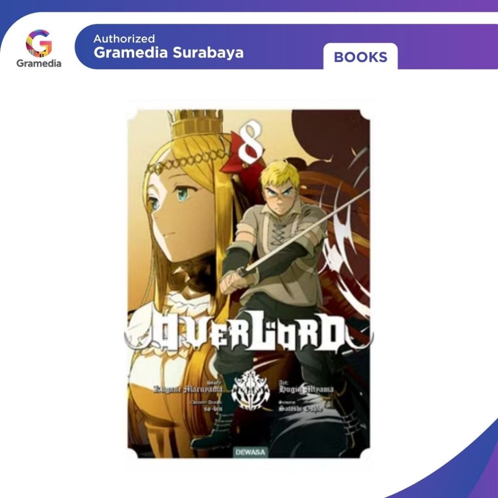 Gramedia Surabaya - Overlord Comic Vol. 8