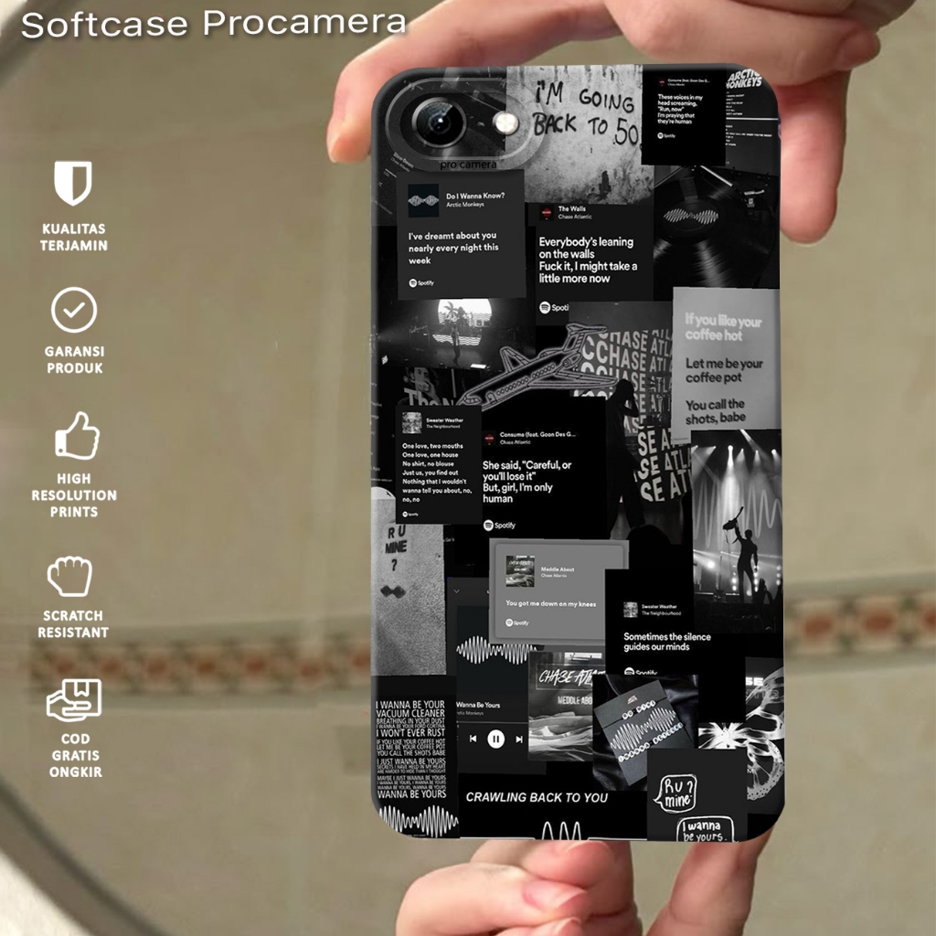 เคส HP เข้ากันได้กับ VIVO Y71/ 1724/ 1801i / Y71i แฟชั่นล่าสุดปลอก Softcase 2025 | ดีเค34 | Macaron 