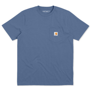 CARHATT  T-Shirt REGULER FIT Kemsieta Pocket Black Cotton 24s Premium