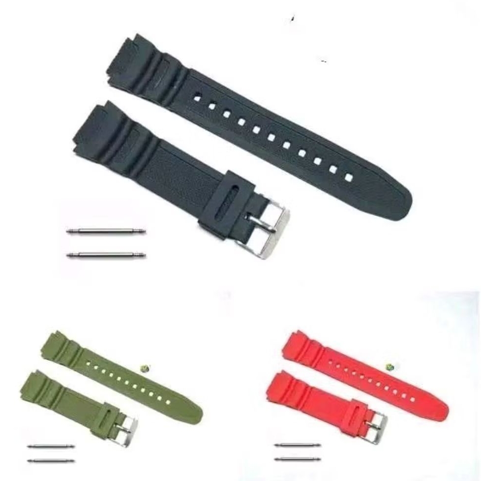 สายนาฬิกา Casio W218-h W218h W-218h ฟรีปากกา