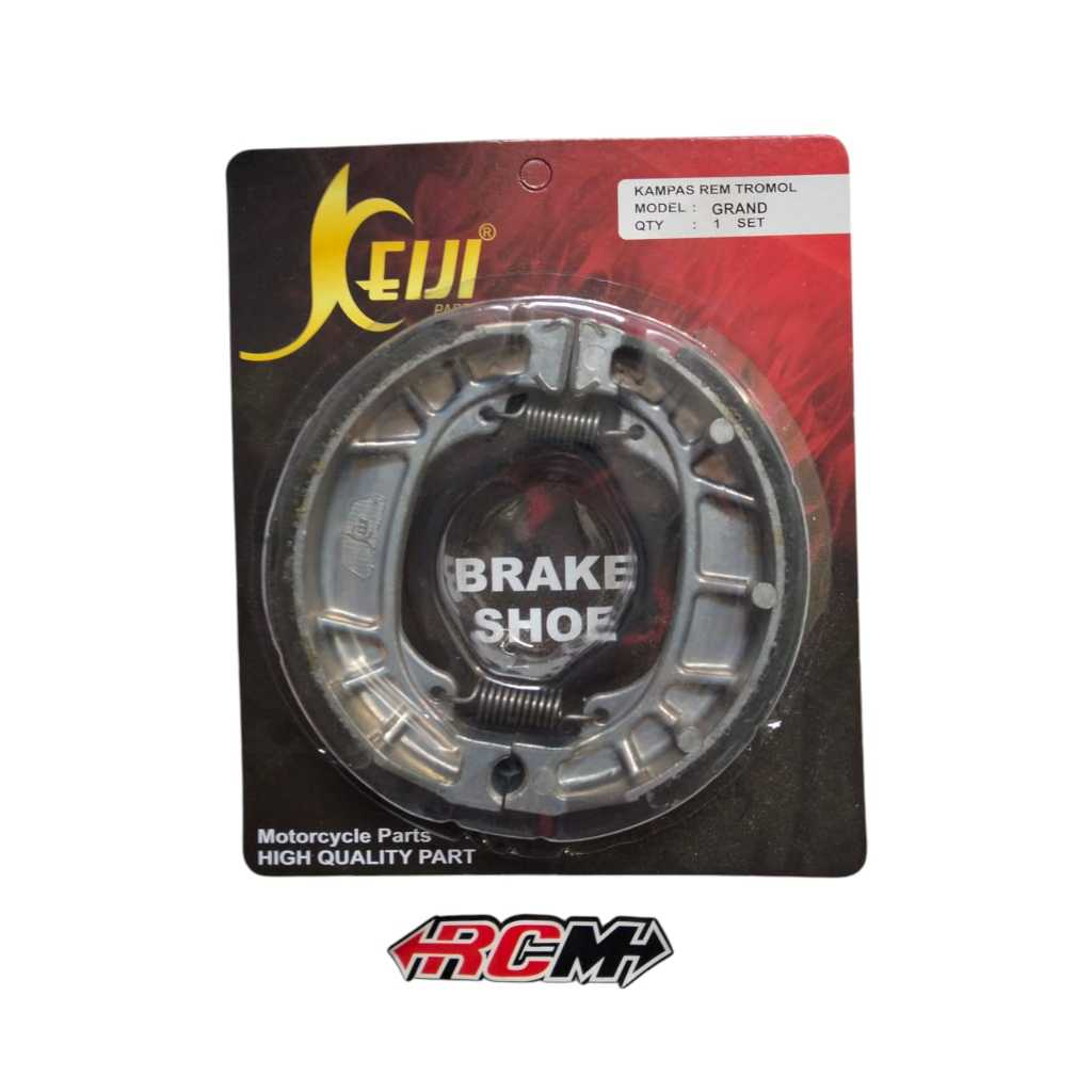 ผ้าเบรค ชุดรองเท้า เบรค Sdh ฤดูใบไม้ผลิเดียวกันกลองกลอง Grand Supra X 125 Revo Absolute Blade Win Gl