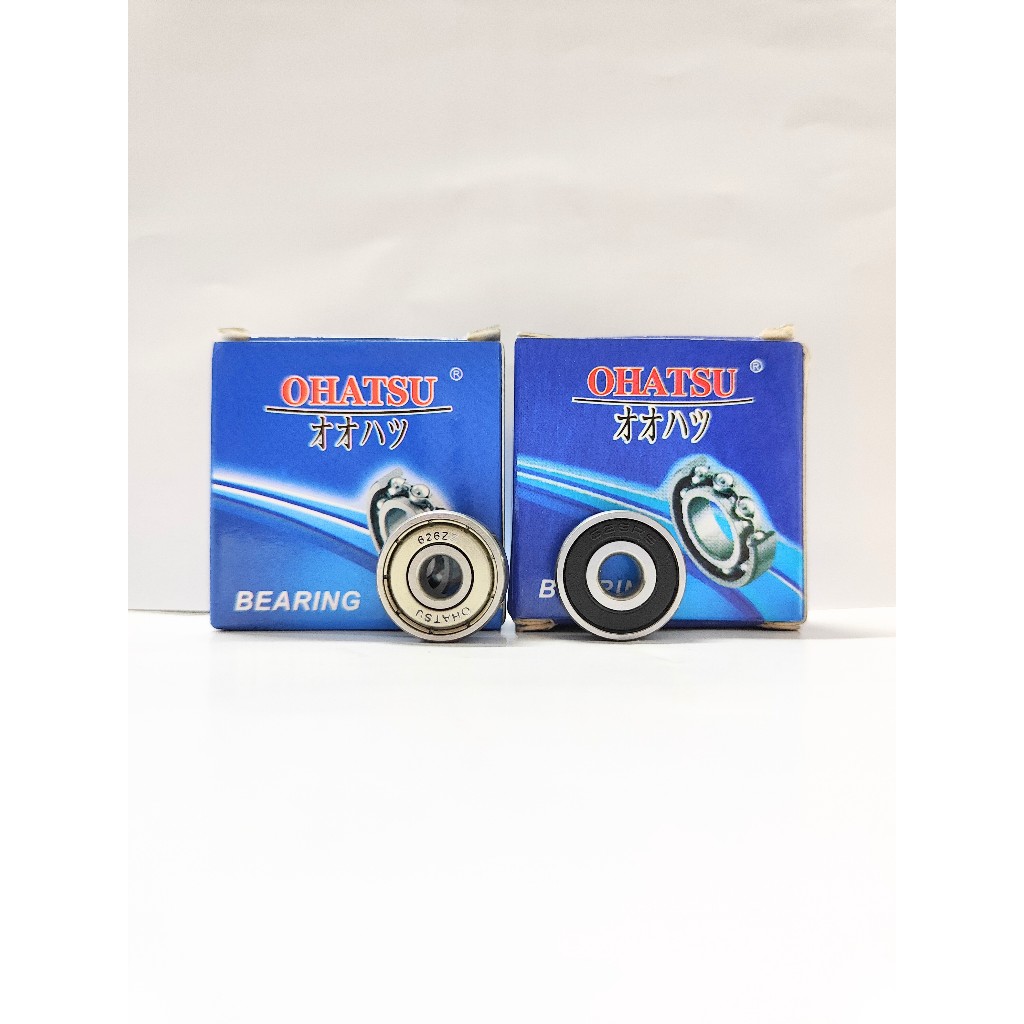 Ohatsu Ball Bearing Laher 626 ZZ ฝาครอบเหล็ก 626 2RS ฝาครอบยางเดิม 626ZZ 626-2RS