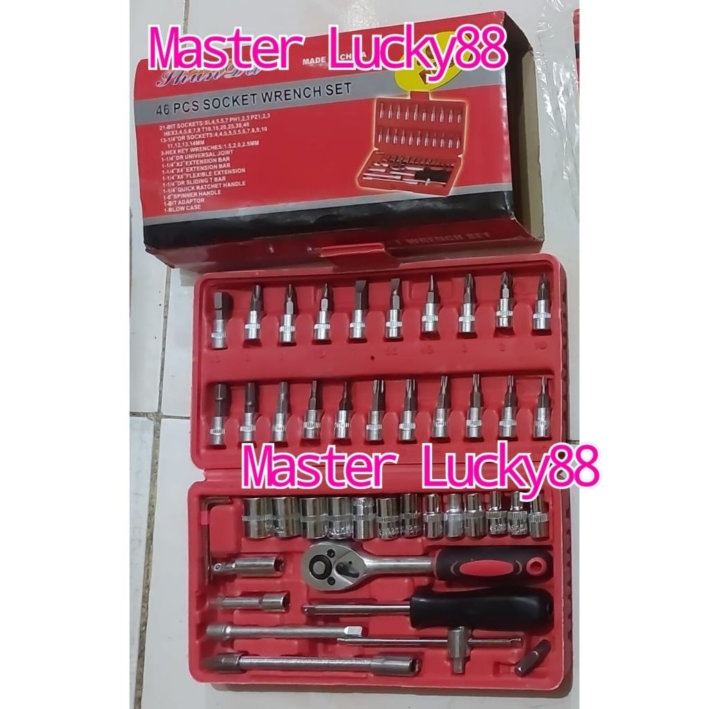 46 IN 1 SOCKET WRENCH SET 46 IN 1 SOCKET WRENCH SET