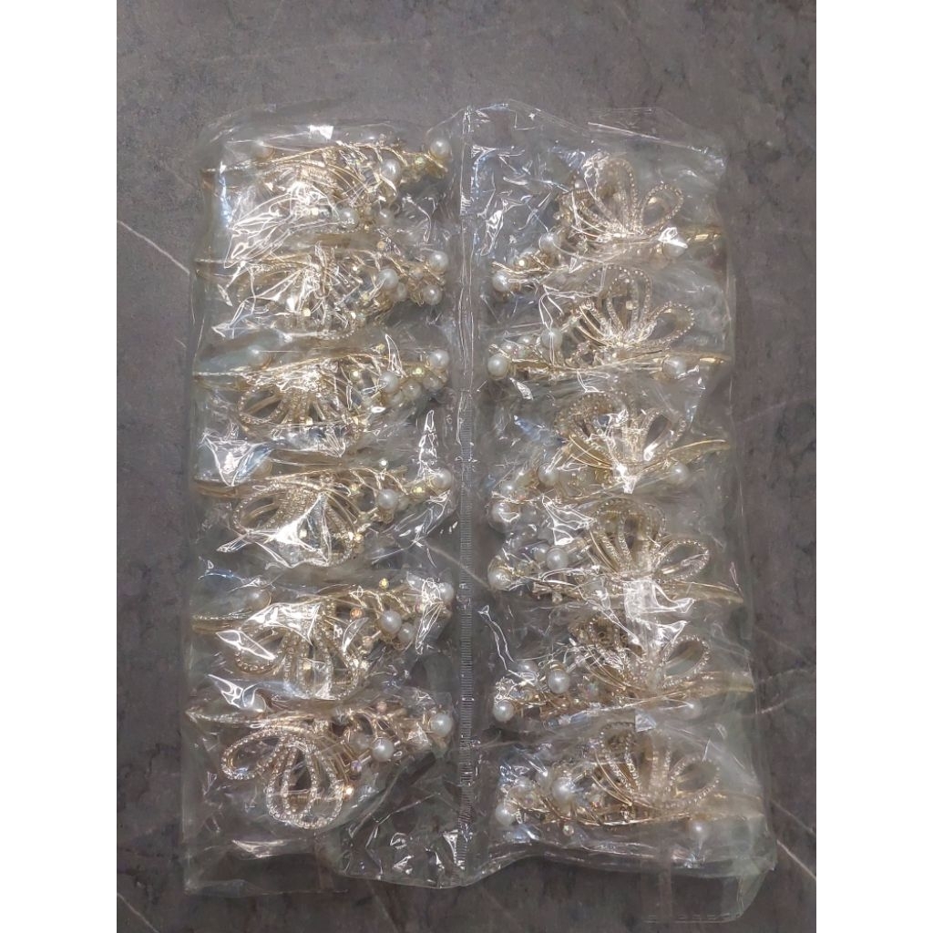 หลายโหลของคลิปเหล็กนําเข้า 12 ชิ้น 10x4 ซม. แพ็คเกจการประกอบการ