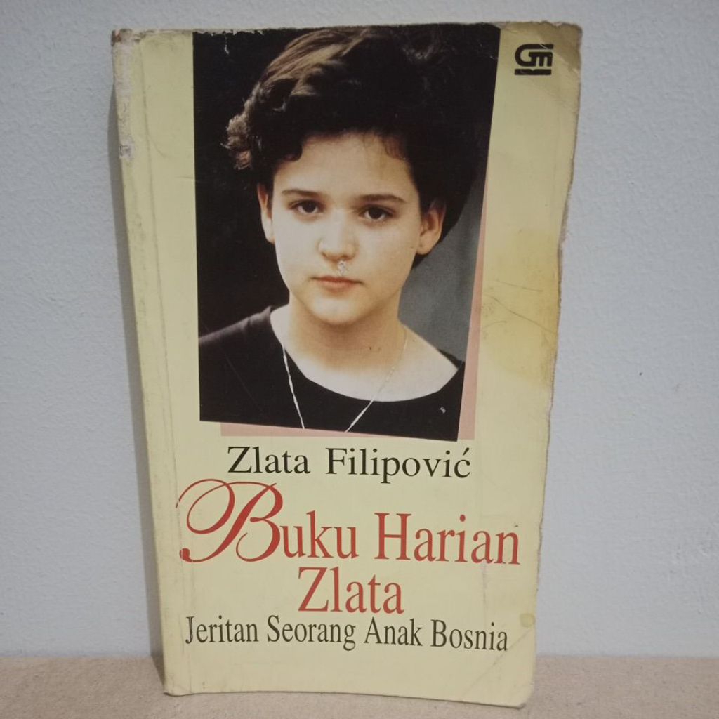 หนังสือต้นฉบับ Zlata Philipovic Diary of Zlata Jeritan of a Bosnia Child