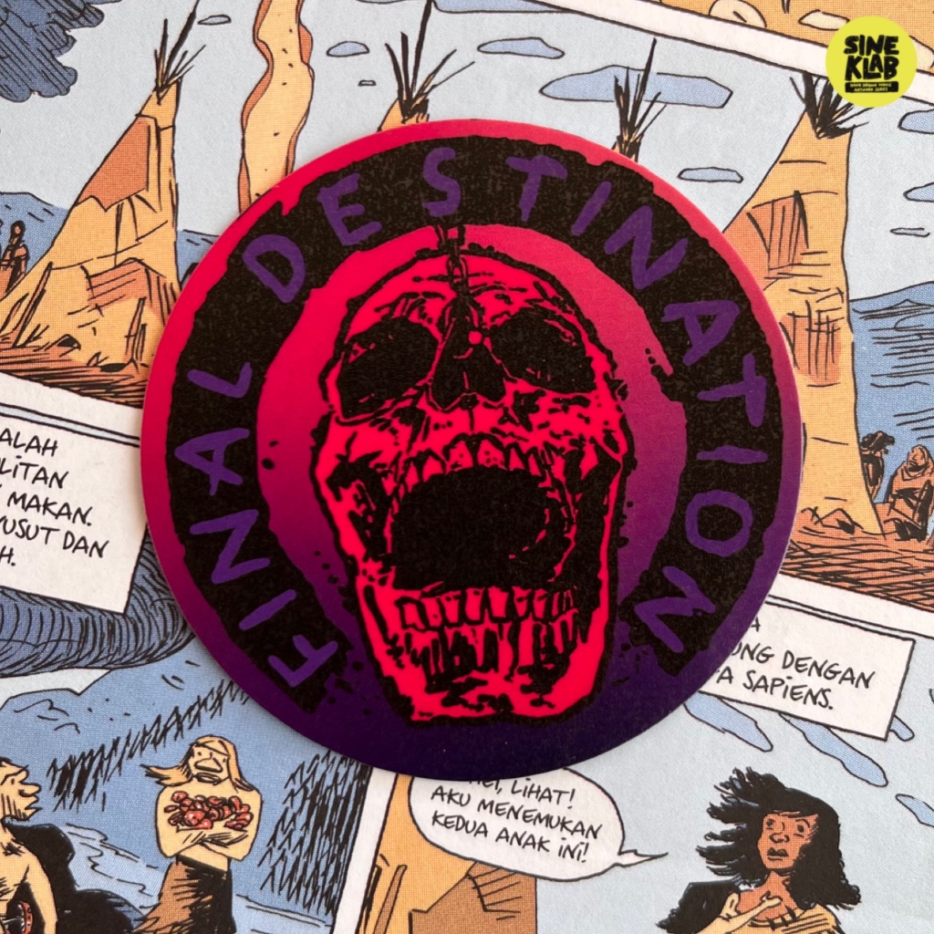 Sineklab - FINAL DESTINATION Sticker - Film / Movie / Cinema / Series / Laptop Sticker Edition