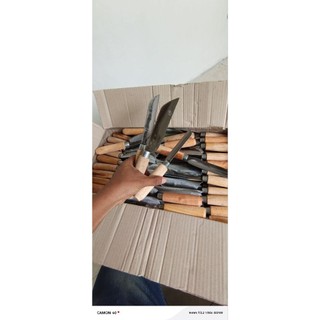 paket hemat 3pcs pisau dapur tanggung pisau dapur baja pisau set