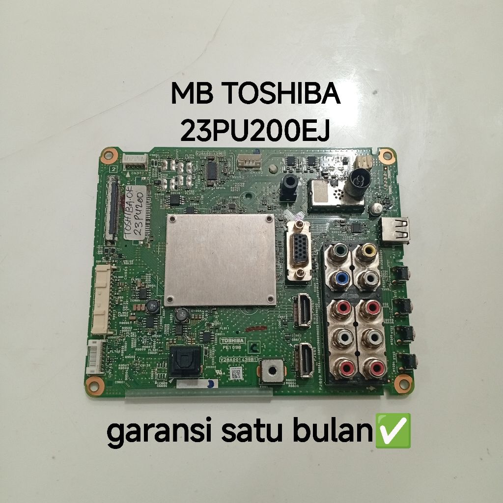 MESIN MB TV TOSHIBA 23PU200EJ เมนบอร์ด-MOBO-MODUL TOSHIBA TV MACHINE 23PU200EJ