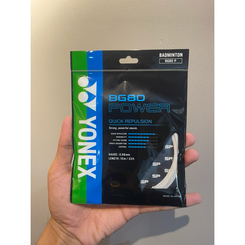 ต้นฉบับ YONEX BG 80 POWER STRINGS