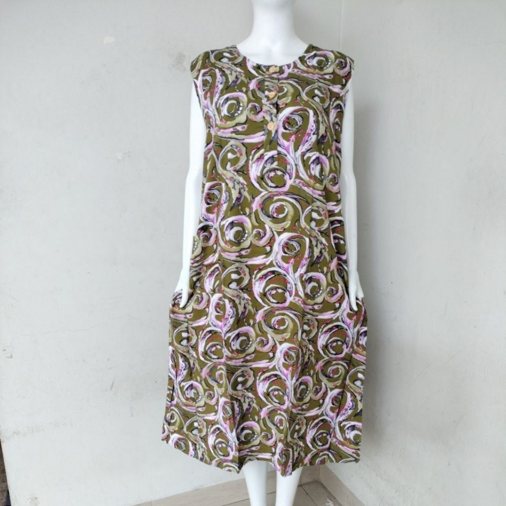 JESS JESS JESS || SLEEVELESS MAS HORSE DRESS LD 126CM/ DS 32 kb 357