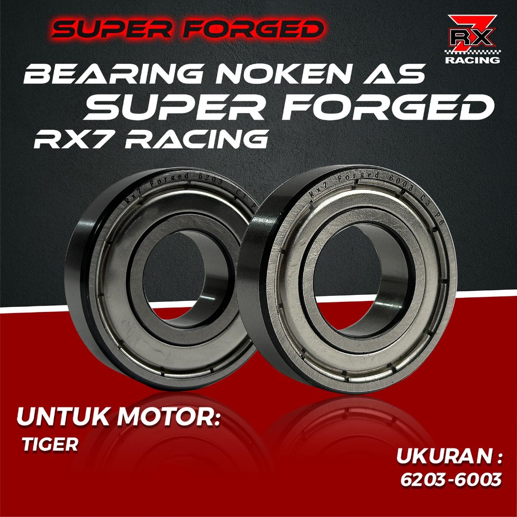 Tiger 6203 6003 Super Forged C3 Rx7 Racing Camshaft Bearing