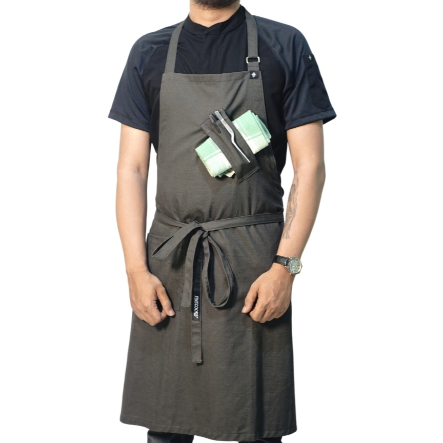 Finecooks - ผ้ากันเปื้อนทําอาหาร Moonlite Canvas Twill