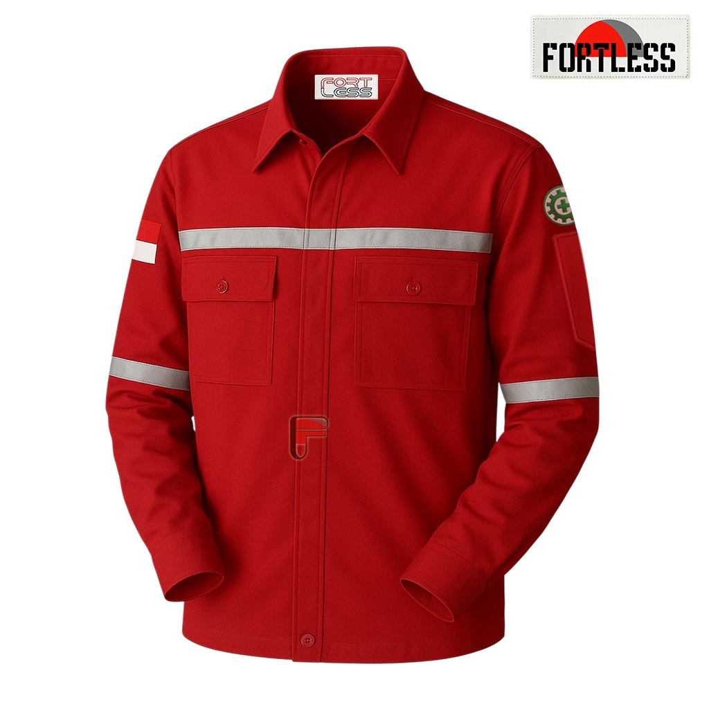 KEMEJA Safety Shirts - Safety Wearpack Shirts - เสื้อทํางาน - เสื้อโครงการ - เสื้อภาคสนาม