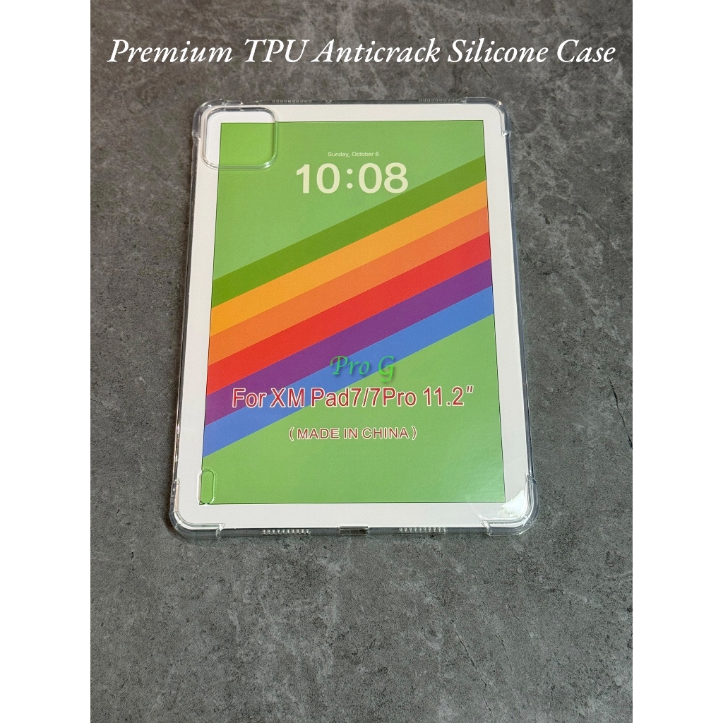 Xiaomi Mi Pad 7 / 7 Pro 11.2" / Redmi Pad SE 8.7" Anticrack Case Soft TPU Silicone Antishock