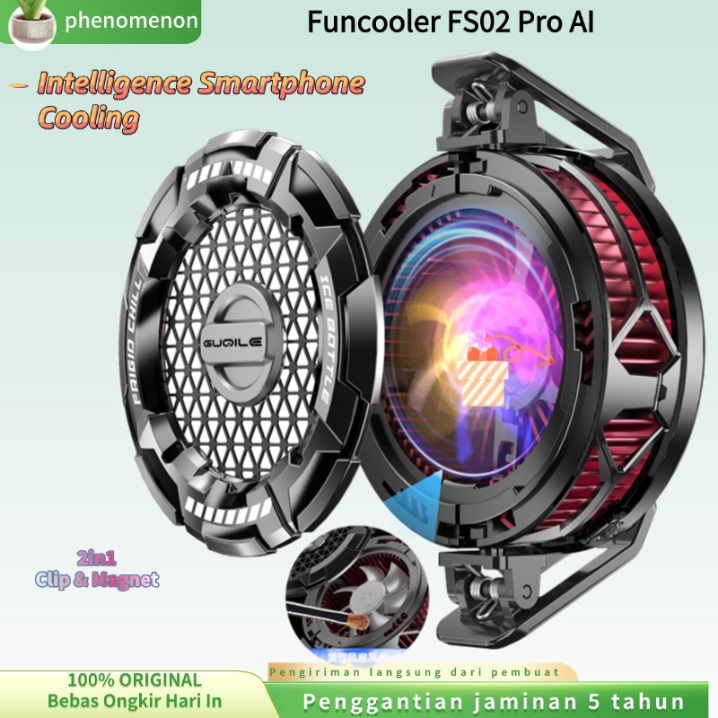 Funcooler FS02 Pro Fan หม้อน้ําคูลเลอร์ HP พัดลมระบายความร้อนสําหรับเล่นเกม
