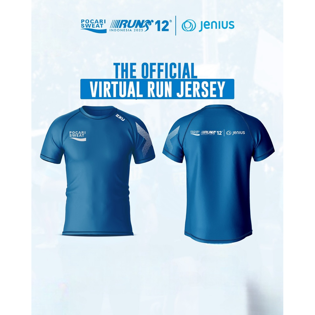 LATEST POCARI SWEAT VIRTUAL และ OFFLINE RUNNING JERSEY 2025