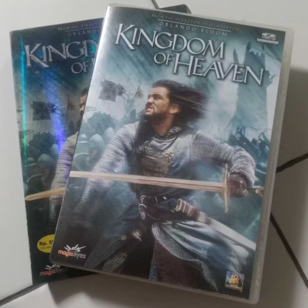 VCD Original Kingdom Of Heaven Feat Orlando Bloom