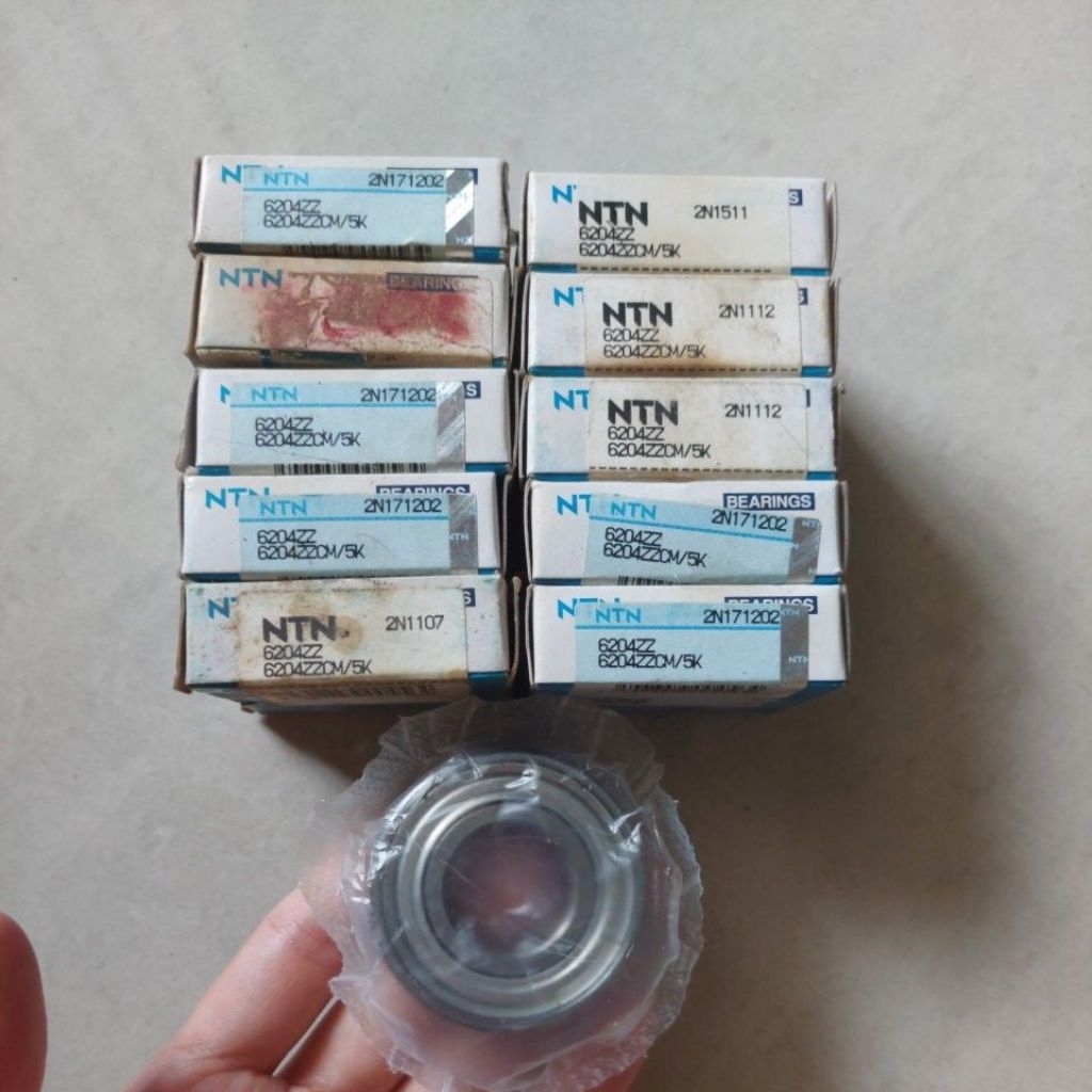 การแบก NTN 6204 ZZ**