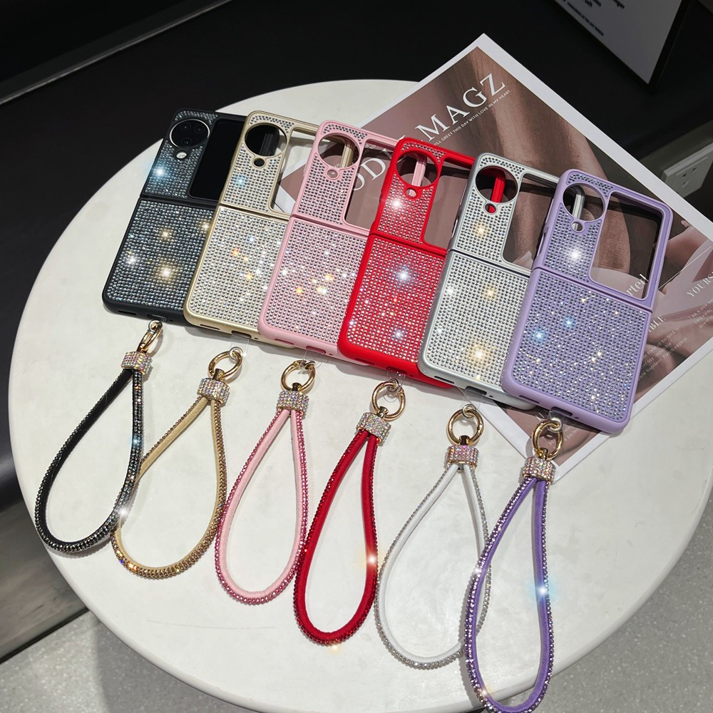 Aesthetic Luxury Casing สําหรับ OPPO Find N3 Flip Flip Fashion Design Shiny N3Flip Flip Premium Phon