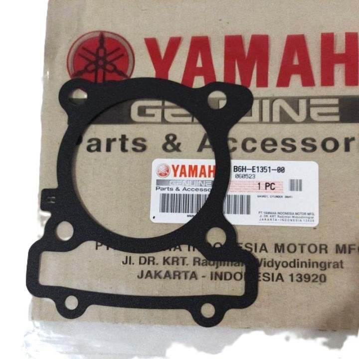 ปะเก็นบรรจุปะเก็นบล็อกล่าง Yamaha New Nmax N Max New Aerox 155 Original B6H-E1351-00