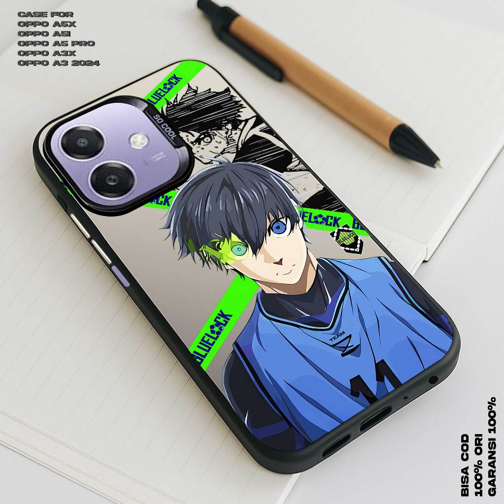 OPPO A3X CASE - OPPO A5X - OPPO A5I - OPPO A5 PRO - OPPO A3 2024 - SO COOL HOLOGRAM PREMIUM - BLU LC