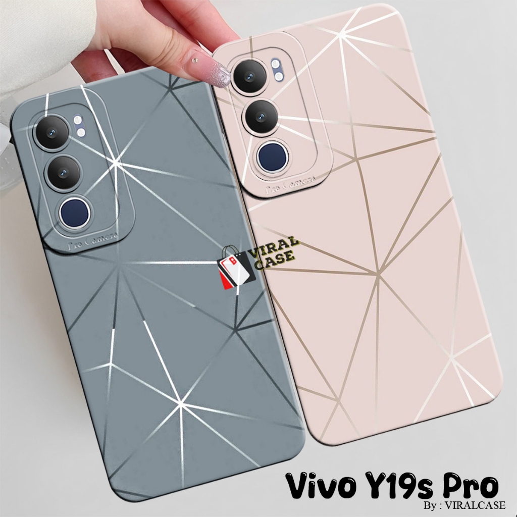 เคส HP VIVO Y19S PRO - VIVO Y19S 4G - เคสแฟชั่นนามธรรม - VIVO Y19S PRO Softcase - ซิลิโคนกล้อง Pro -