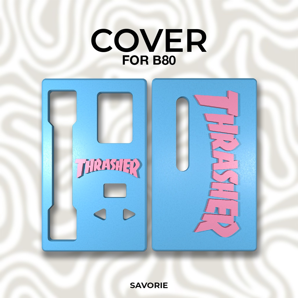 THRASHER BLUE PINK B8O CASE 3D PRINT MAGNETIC