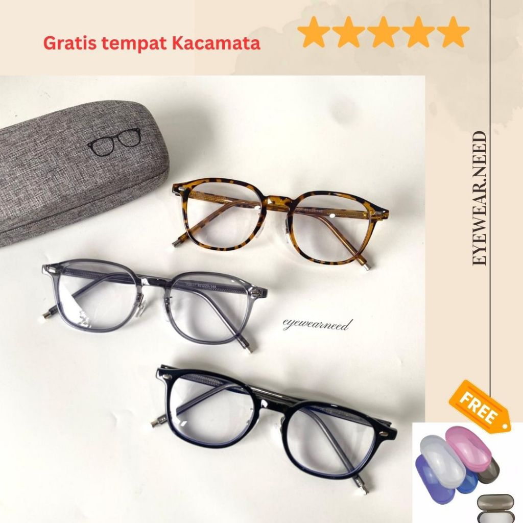 แว่นตาป้องกันรังสีสแควร์ 72037 ผู้ชายผู้หญิง