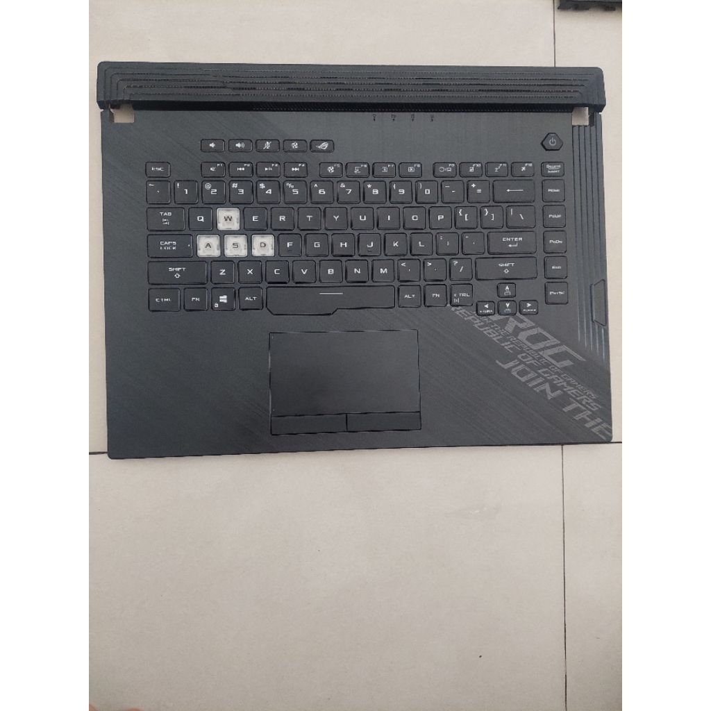กรอบคีย์บอร์ดคีย์บอร์ด topcase palmrest Asus ROG STRAX G15 G513 G513RC G513RM G513RW G513QR G513QE G
