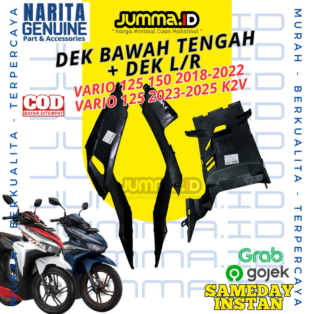 MIDDLE BOTTOM DECK และ LR DECK HONDA VARIO 125 150 2018 - 2024