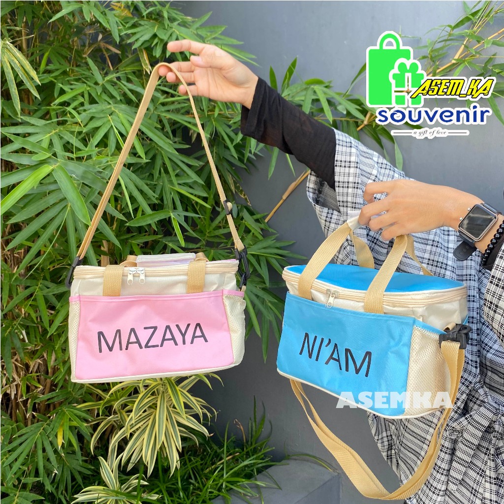 Kavya Bag กระเป๋าใส่ข้าวกลางวันแบบกําหนดเองสามารถรักชื่อเด็กได้ - กระเป๋าใส่ข้าวกลางวันอเนกประสงค์