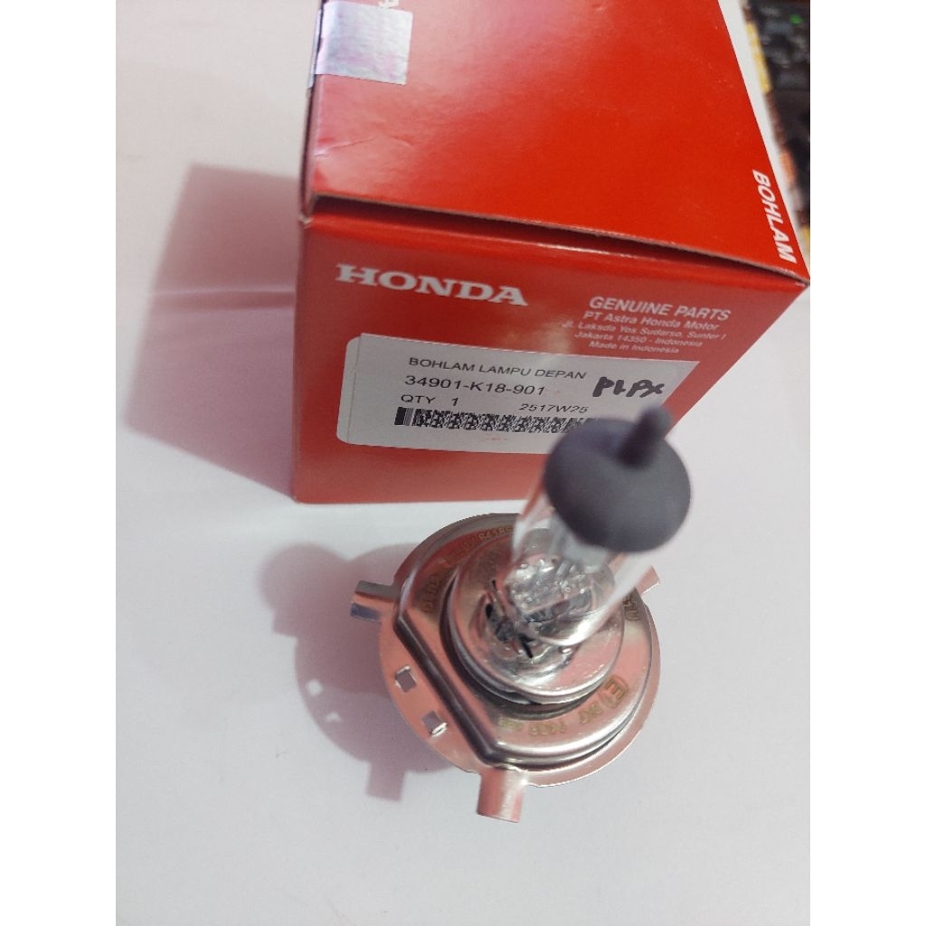 VERZA 150 CBR 150 SCOOPY FI OLD H4 HEADLIGHT BULB ORIGINAL HONDA 100% 34901-K18-901