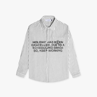 Exhale Apparel Kemeja Panjang Reschedule Stripes