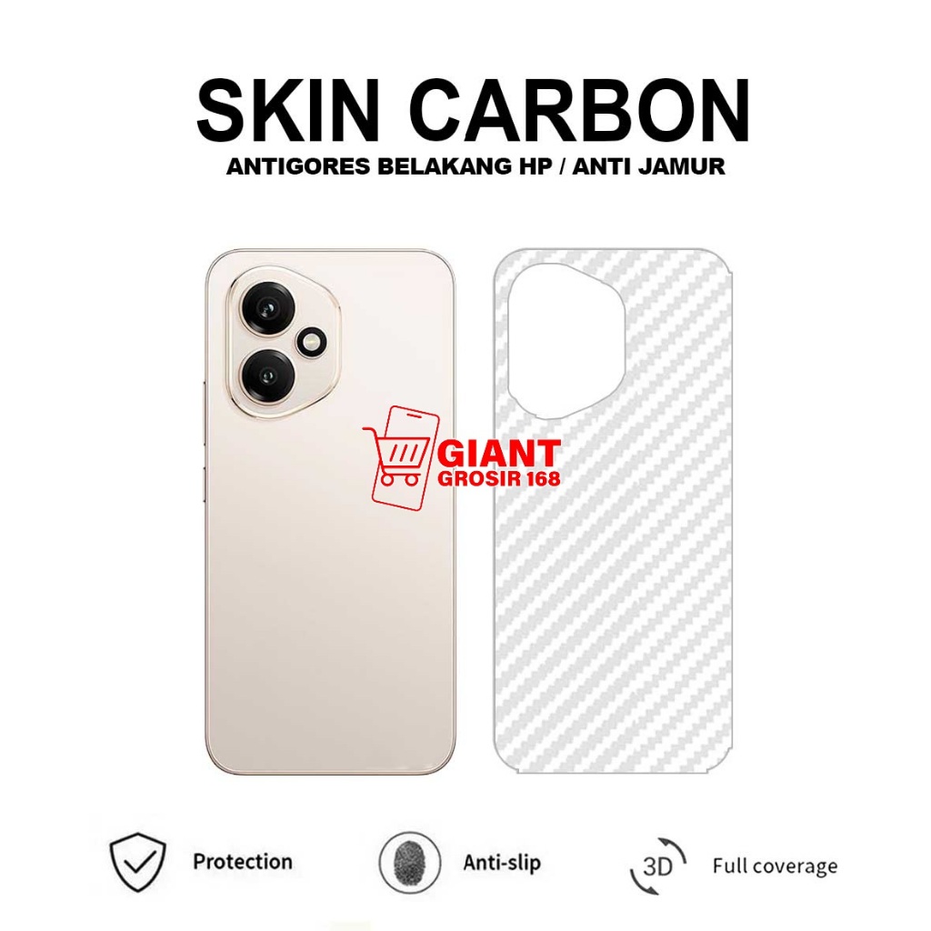 Honor 400 5G Honor 400 Lite 5G Honor 200 Pro Honor Magic V3 Back Skin Carbon Garskin Anti-Scratch Ba
