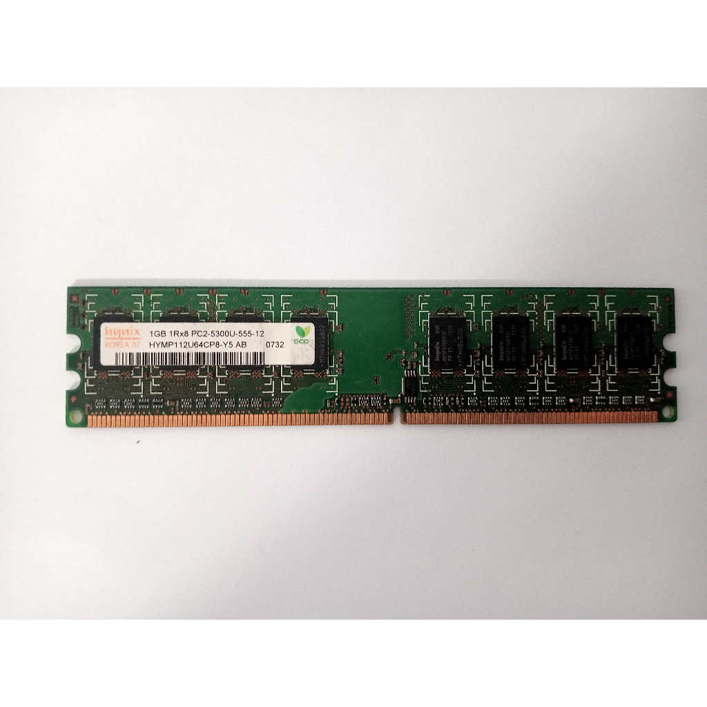 LONGDIMM MEMORY RAM DDR2 HYNIX 1GB 1Rx8 PC2-300U - ercomp1