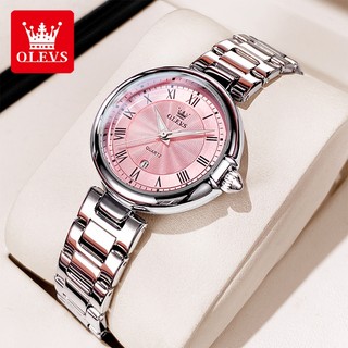 OLEVS Jam Tangan Wanita Anti Air Original Quartz Cewek Korea Terbaru Analog Fashion Women Watch