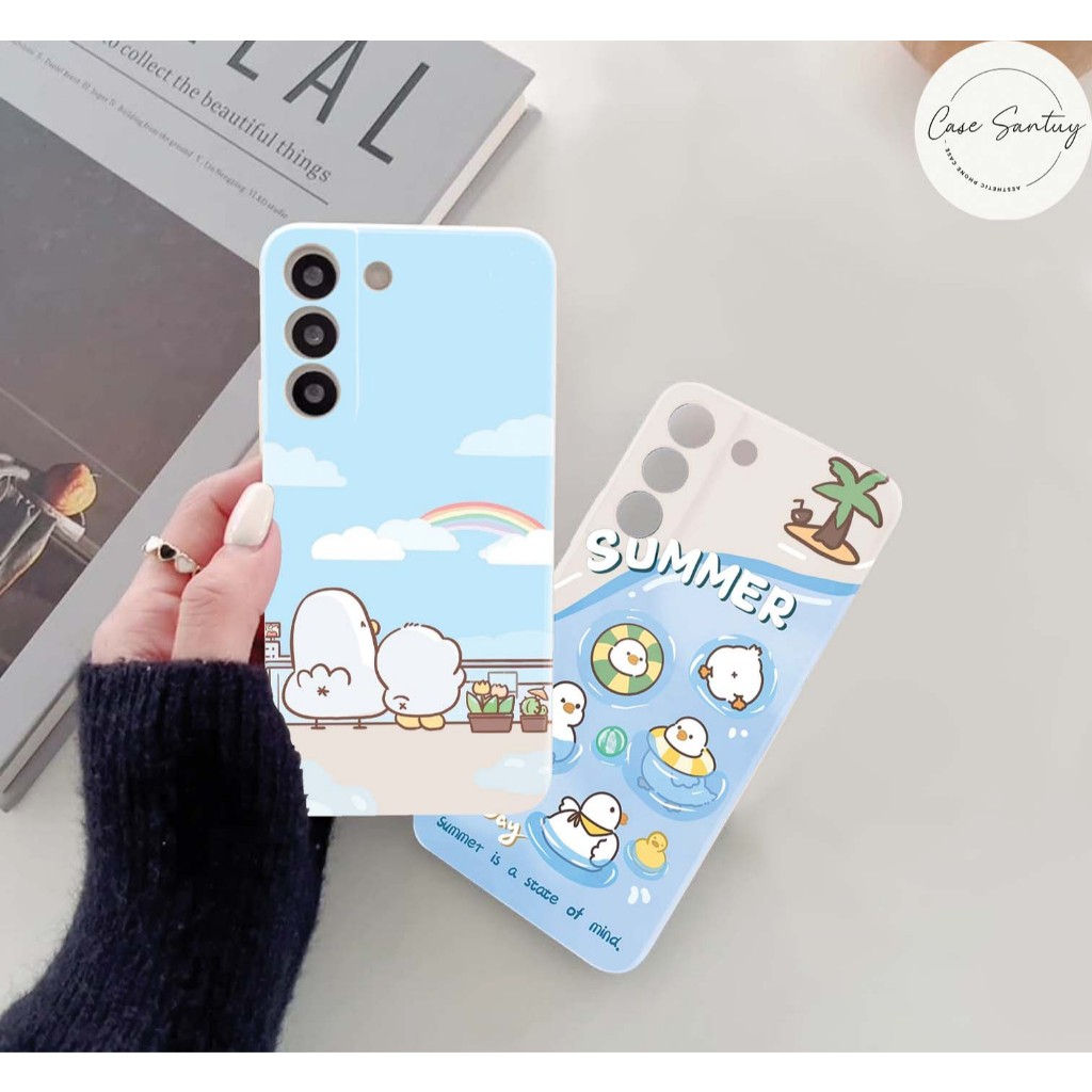 Softcase ความงามเป็ดน่ารักอินเทรนด์เป็ดน่ารักสําหรับ Infinix HOT 12 12i 11 11s 10 10T 10s 9 50i 40 3