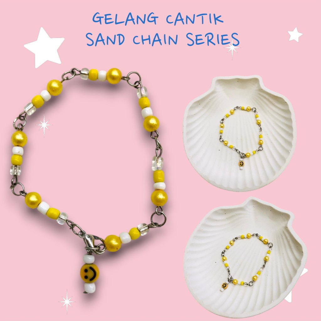 [SAND CHAIN SERIES] GELANG / BRACELET / GELANG CANTIK / GELANG LUCU / MURAH / WANITA