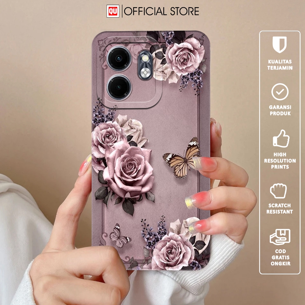 Softcase สําหรับ Infinix Smart 9 / Hot 50i Motif AM08 - เคส Hp สําหรับ Infinix Hot 50i / Smart 9 - S