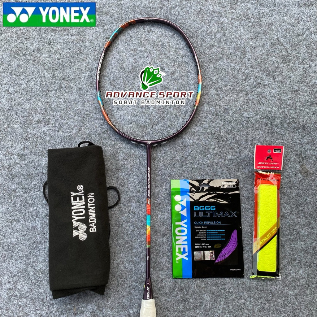 ใหม่ล่าสุด NANOFLARE 700 PRO BADMINTON CKET TENSION 30 LBS (BONUS BAG และด้ามจับ)