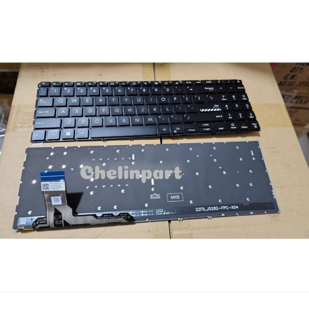 คีย์บอร์ด 4sus Vivobook Go 15 E1504 E1504f E1504fa E1504fab E1504g E1504ga แบ็คไลท์